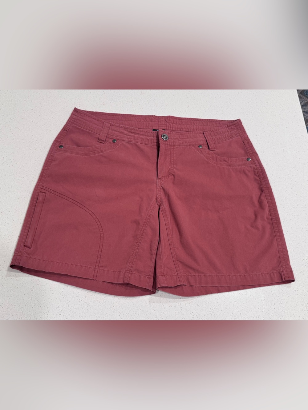Kuhl Women's Rust Cargo Shorts - Picture 5 of 14